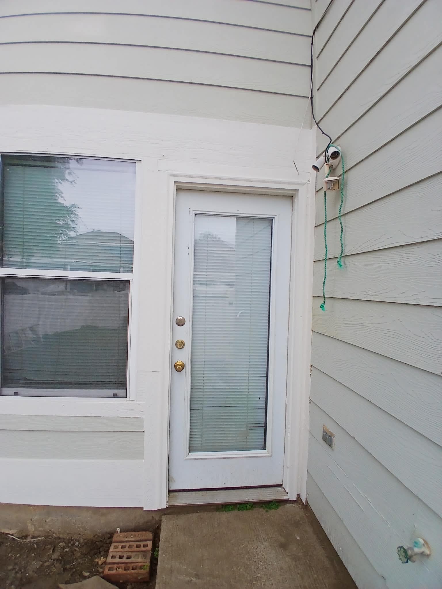 Exterior door installation